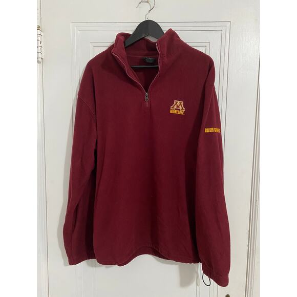 Minnesota Gophers Pullover Fleece Sweatshirt Size Large - Picture 1 of 6